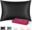 Silk Pillowcase for Hair and Skin; Lacette 25 Momme 100% 6A Soft Silk Pillow Case with Hidden Zipper;  600 Thread Count;