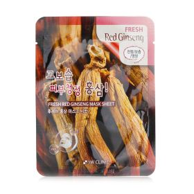 3W CLINIC - Fresh Red Ginseng Mask Sheet 143501 1pc