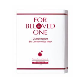 FOR BELOVED ONE - Crystal Radiant Bio-Cellulose Eye Mask A0CEM0401 4pairs