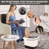 Foot Spa Bath Massager with Heat Vibration and Temperature and Time Setting