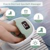 Foot Spa Massager with Heat Bath; Motorized Massage Rollers; Pumice Stone; Bubbles; Infrared Light; Pedicure Kits; Digital Adjustable Temperature Cont