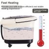 Foot Spa Bath Massager with Heat Vibration and Temperature and Time Setting