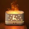 Simulated Flame Hist Humidifier Aromatherapy Machine Lectric Aroma Diffuser, Essential Oil Diffuser, Air Humidifier