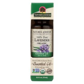 Nature's Answer - Organic Essential Oil - 0.5 Oz. (Scent: Lavender)
