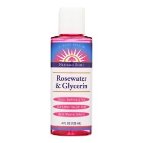 Heritage Products - Rosewater And Glycerin (Option: 4 Fl Oz)