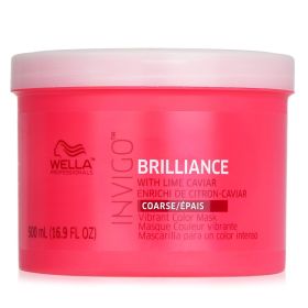 WELLA - Invigo Brilliance Vibrant Color Mask - # Coarse (Option: 321936 500ml/16.9oz)