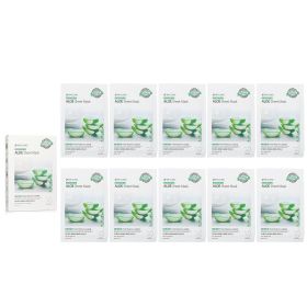 3W CLINIC - Mask Sheet - Essential Up 10pcs x 25ml (Option: Aloe 515478)