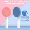 Oral-B Facial Cleansing Brush Head - Waterproof Silicone Face Spin Brush for Deep Cleaning, Exfoliating, and Massaging