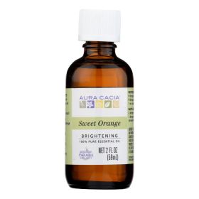 Aura Cacia - Essential Oil - 2 Fl Oz (Option: Brightening Sweet Orange)