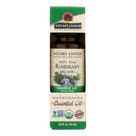 Nature's Answer - Organic Essential Oil - 0.5 Oz. (Scent: Rosemary)